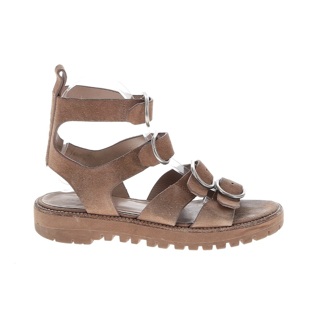 All Saints Women's Brown Gladiator Sandals